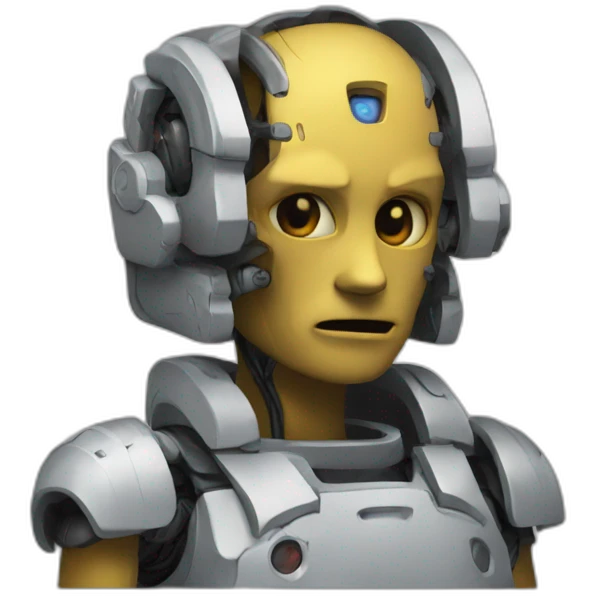 Ai beating humanity emoji