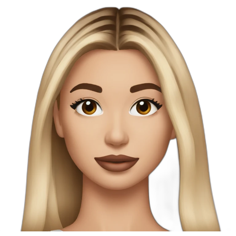 Hailey bieber emoji
