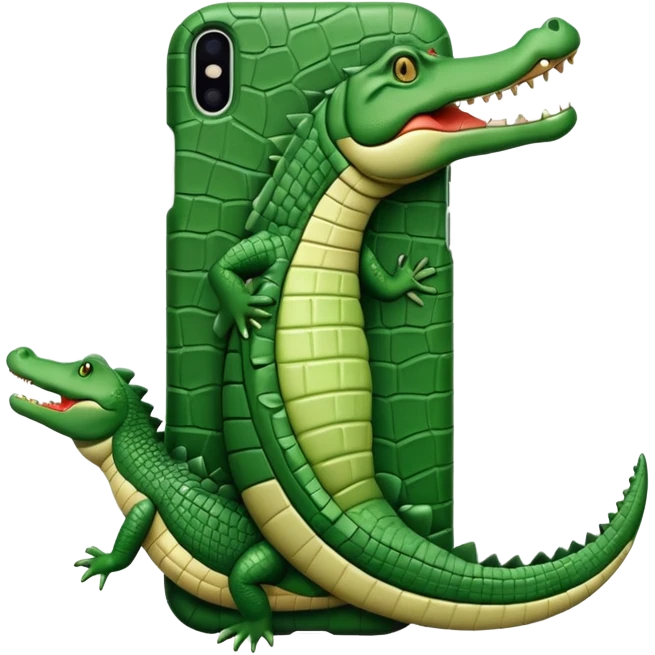 Cocodrilo de iphone emoji