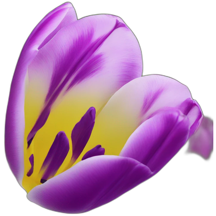 tulipe-purple emoji