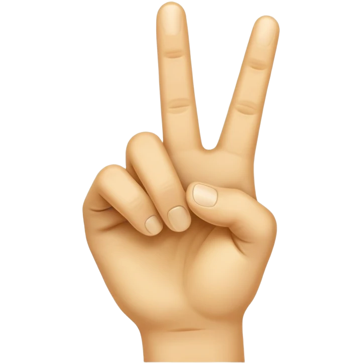 Three-finger salute fip emoji