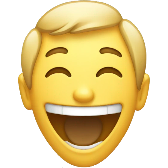 Person laughing emoji