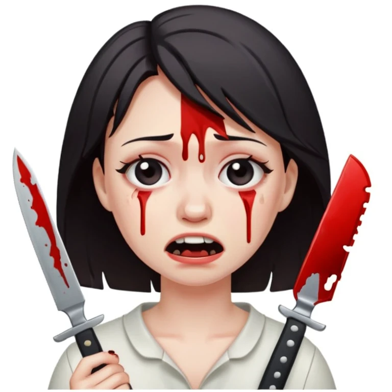A lady killing herself emoji