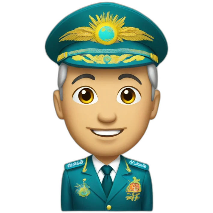 president of Kazakhstan emoji