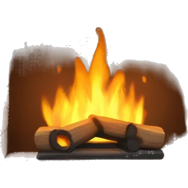 Cozy Fireplace emoji