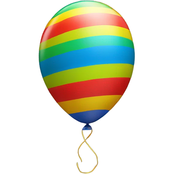 colorful Ballon emoji