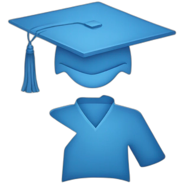 Certification logo bleue emoji