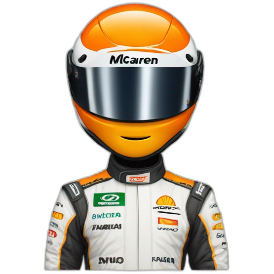 Formule 1 McLaren emoji