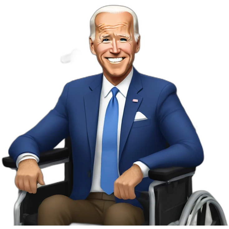 wheelchair joe biden emoji