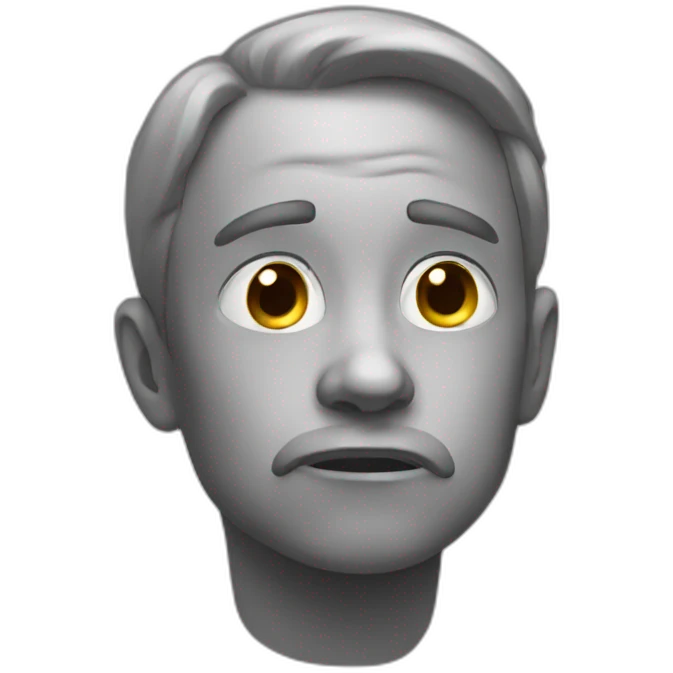 triste emoji