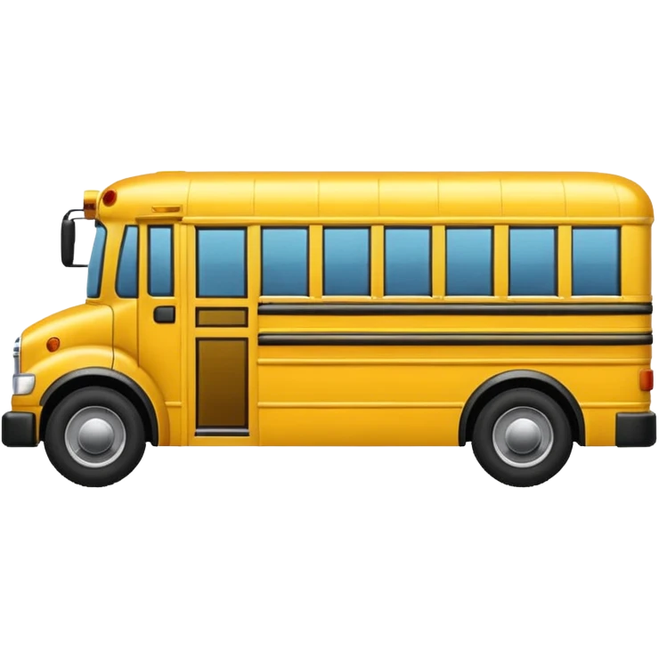 School bus emoji