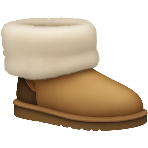 UGG slippers  emoji