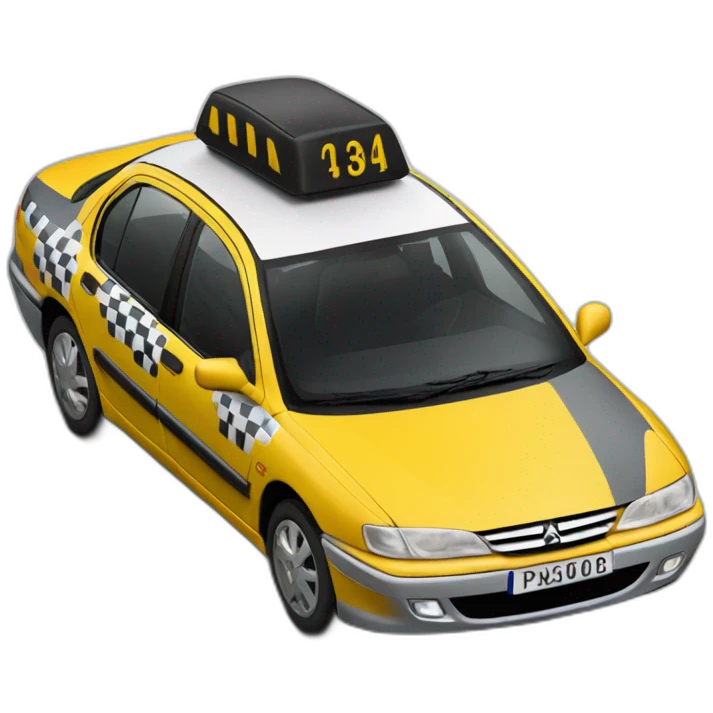 Peugeot 406 taxi 2 emoji