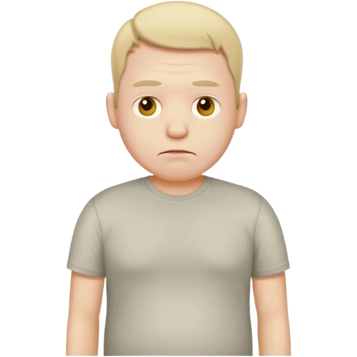 skinny fat man emoji