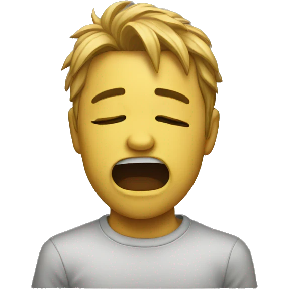 cool crying emoji