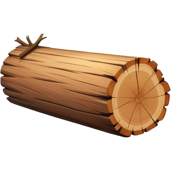Log emoji