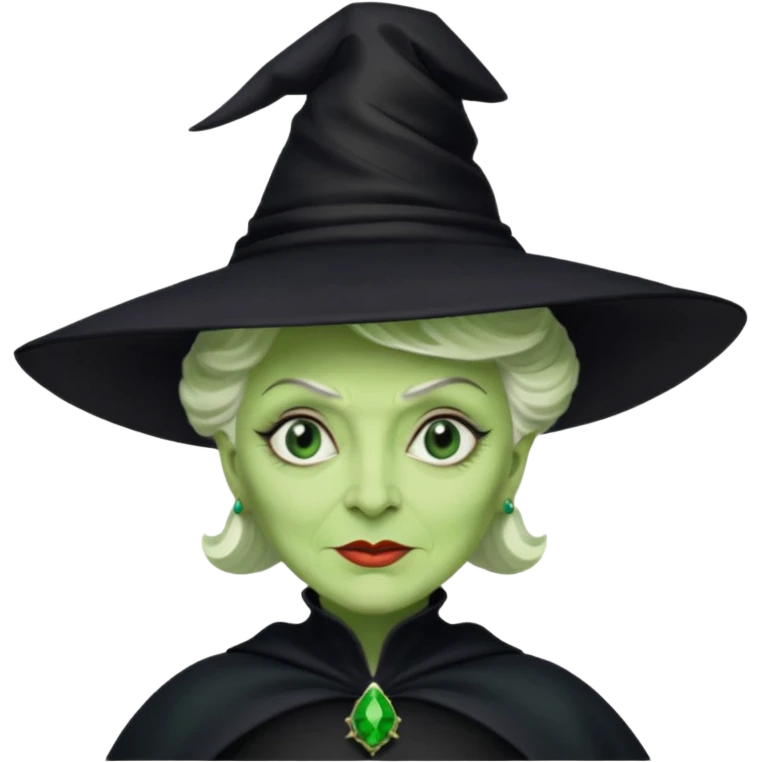 Madame morrible flip it around wicked witch emoji