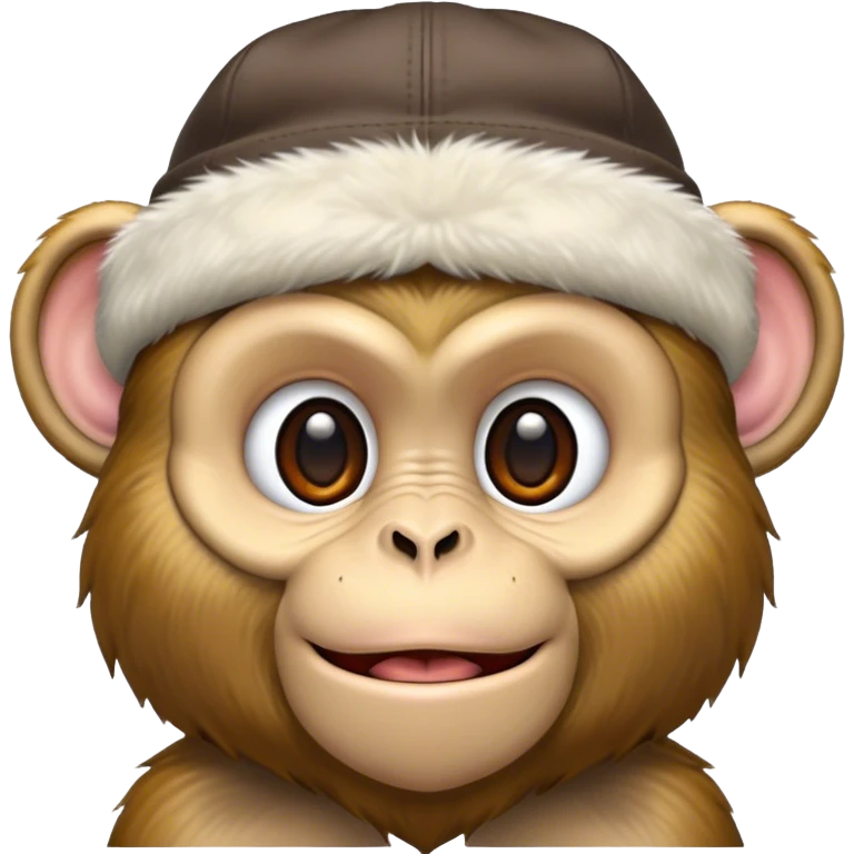Monkey with a RFK hat emoji