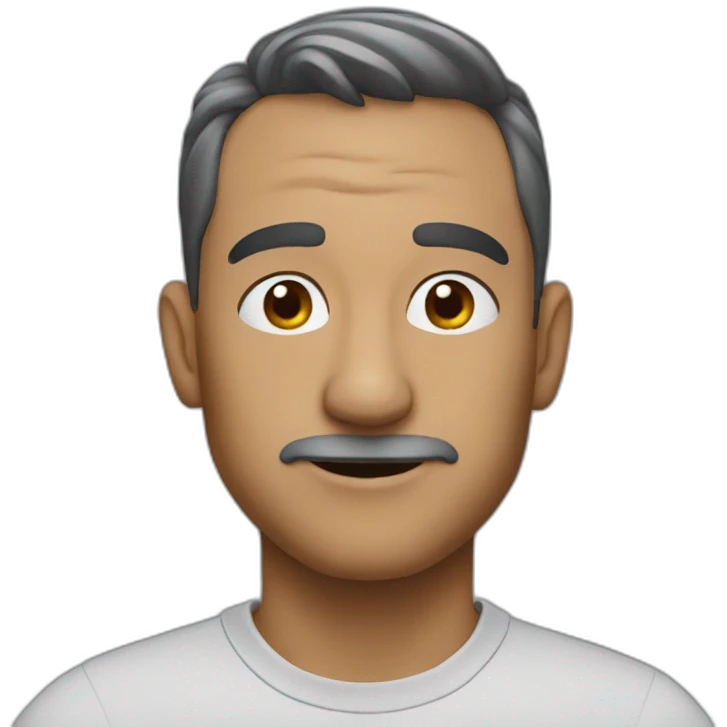souris sur homme emoji