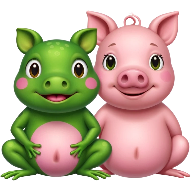 🐸🐷 emoji