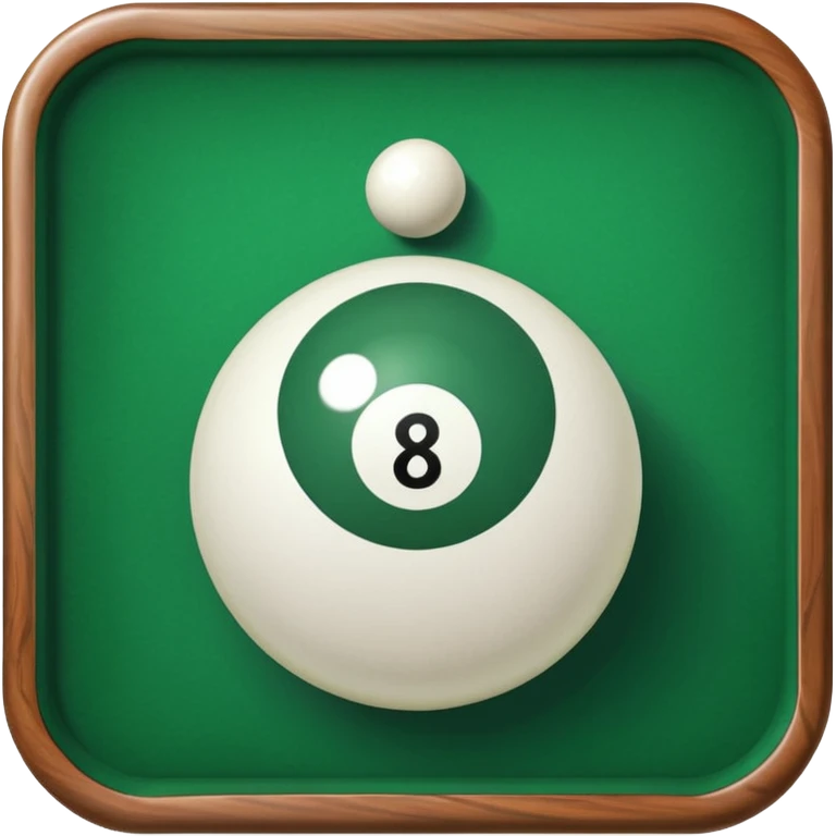 billiard, pool emoji