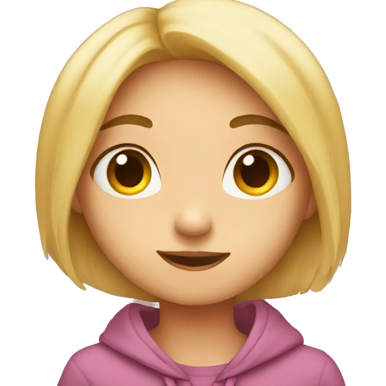 Shy girl emoji