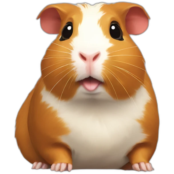 Guinea pig in a videogame emoji