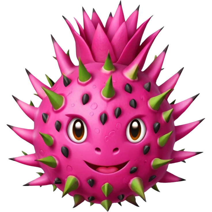 animal dragon fruit emoji