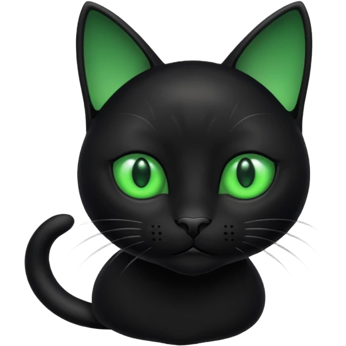Black cat emoji