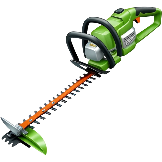 garden hedge trimmer emoji