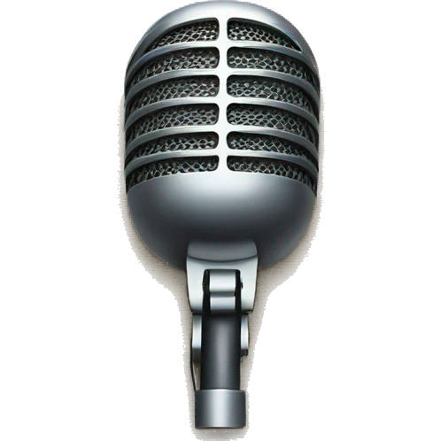 microphone on the floor emoji