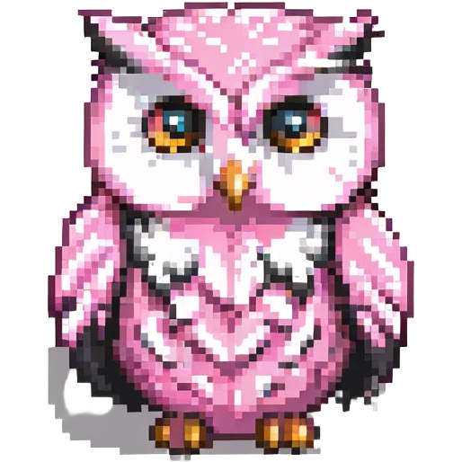 pink owl emoji
