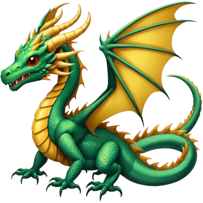 Fourth wing scorpiontail dragon  emoji