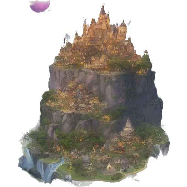 Beautiful fantasy world emoji