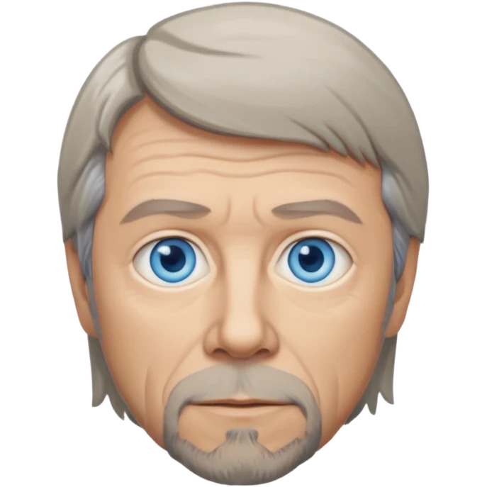 Bjorn Ulvaeus with blue eyes emoji
