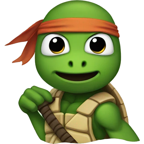 Tortues ninja emoji