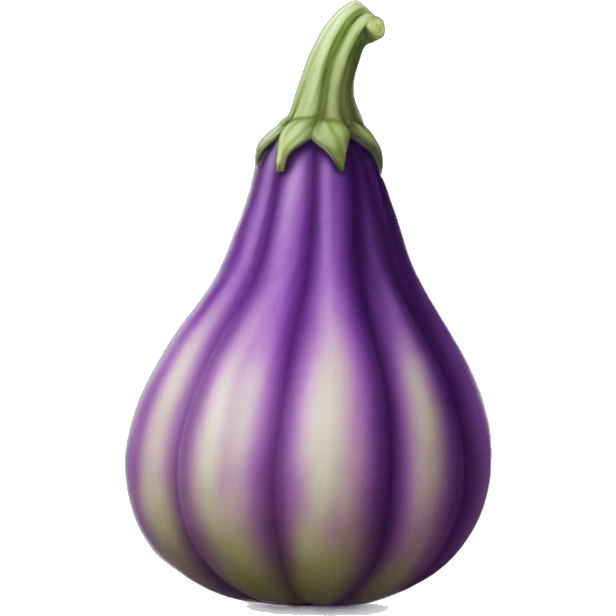 Big veiny purple squash  emoji