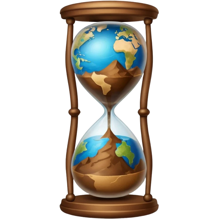 earth hour glass emoji