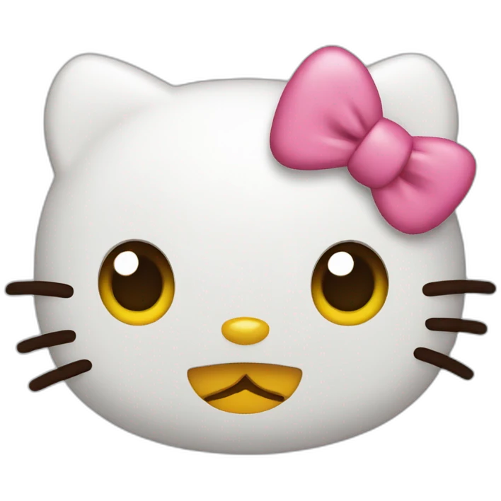 Hello.kitty emoji
