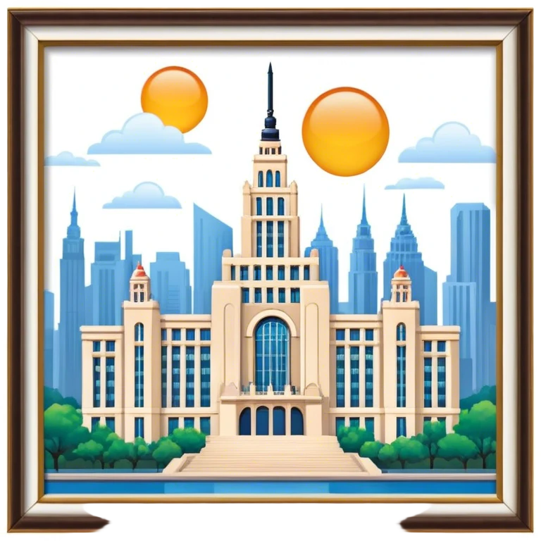 Palace of Culture and Science emoji
