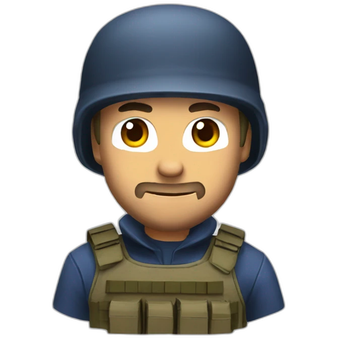 Counter Strike frenchman emoji