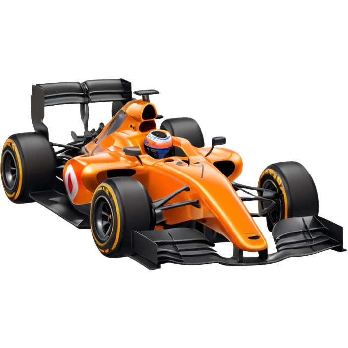 Formula 1 Mclaren Car emoji