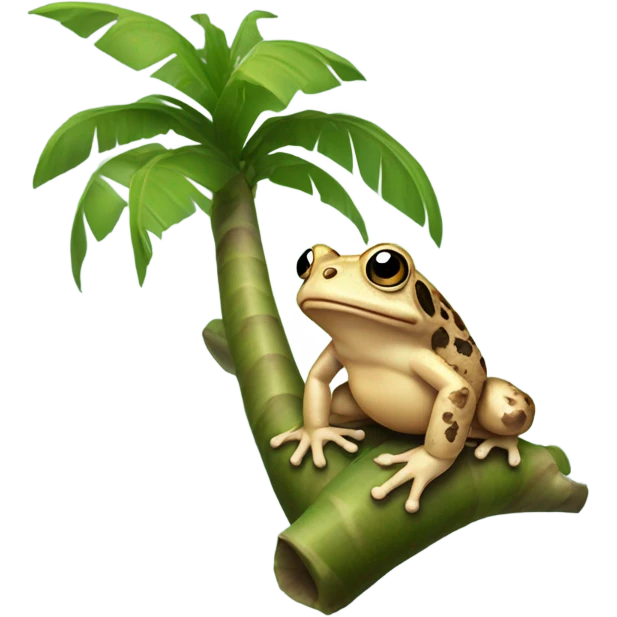 Toad in a Palm Tree  emoji