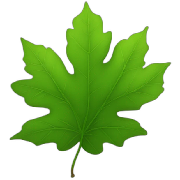 leaves emoji