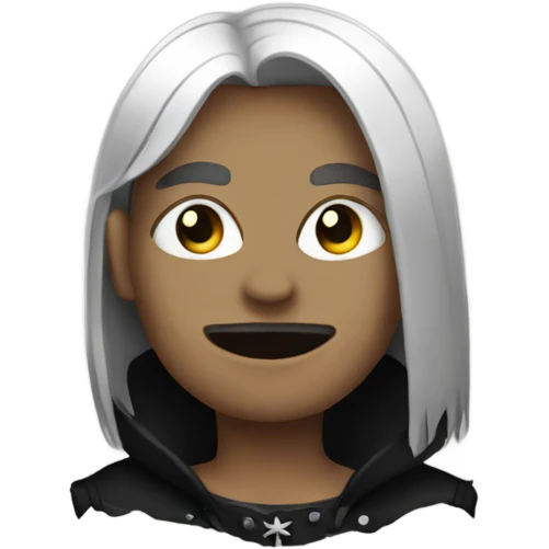 Goth emoji