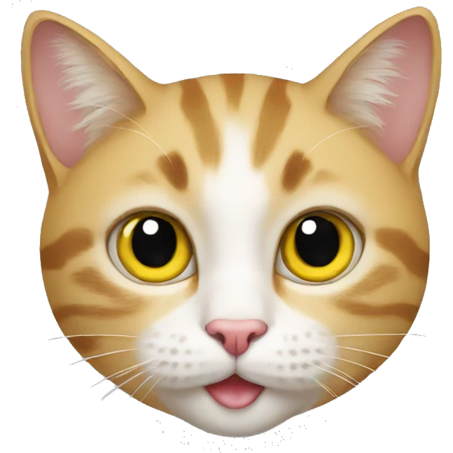 Cat with banana emoji