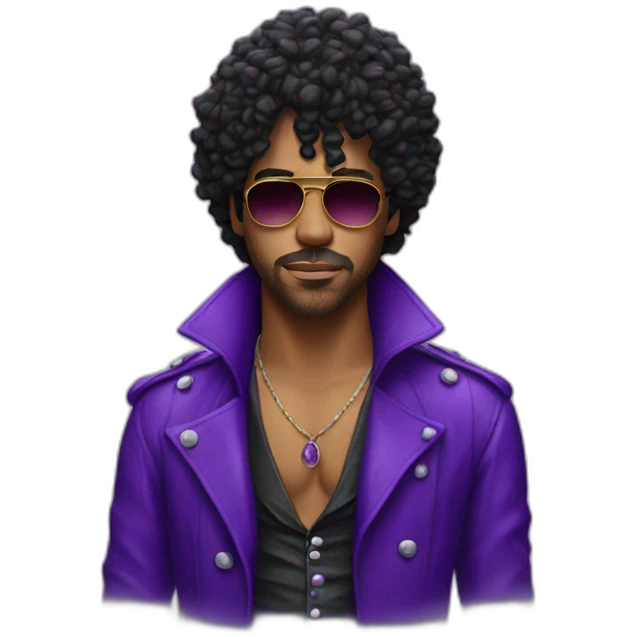 Purple rain emoji