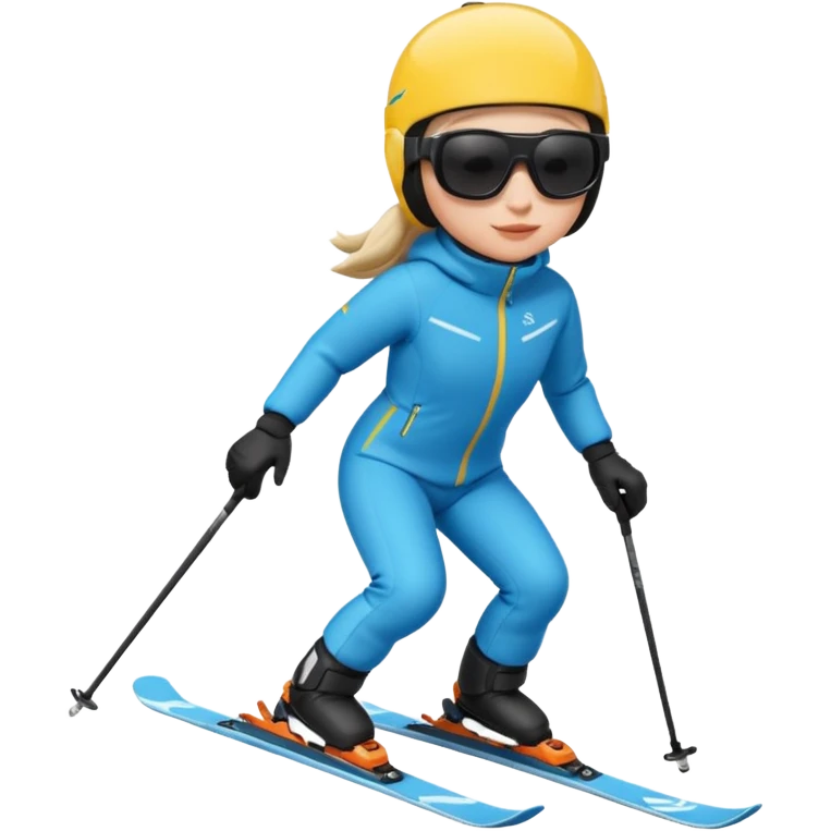 A person is skiing on the snow
person emoji