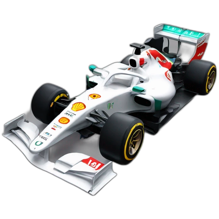 2022 Ferrrari F1 Car emoji