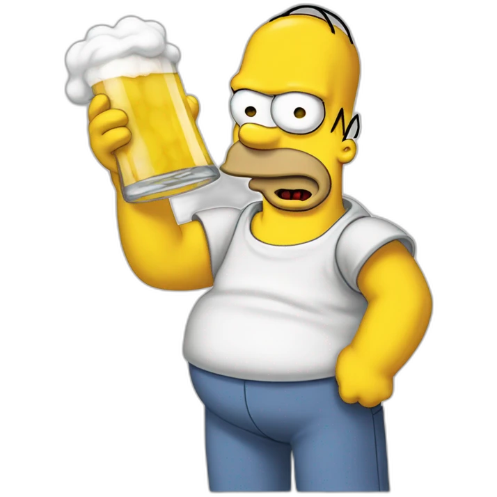 homer simpson de terno emoji